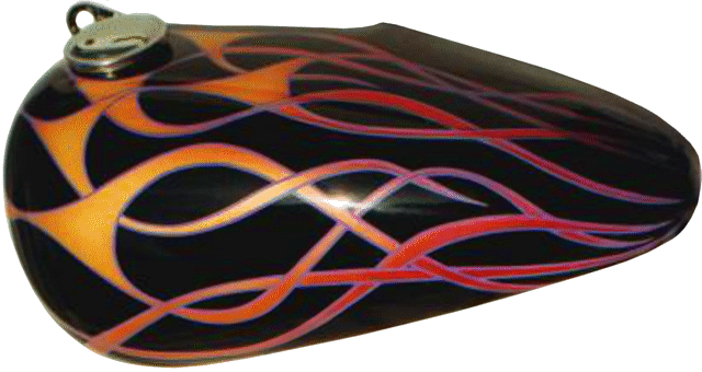 flames blended
